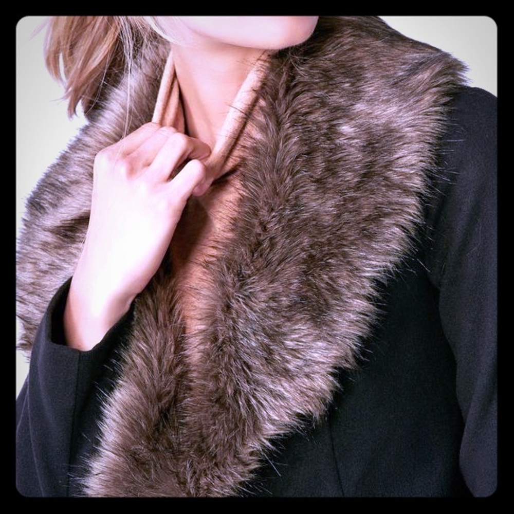 Gorgeous Fur Trim Coat !!!